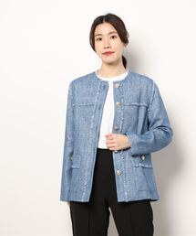 allureville（アルアバイル）の「MANTECO フリンジノーカラー