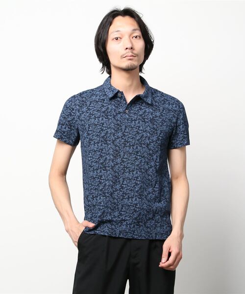 BANANA REPUBLIC FACTORY STORE（バナナリパブリック ファクトリーストア）の「BANANA REPUBLIC FACTORY STORE　　フローラルピケポロ（ポロシャツ・メンズ・ホワイト/ブラック/ネイビー/ピンク・M/S/XL/L）」の17枚目の写真