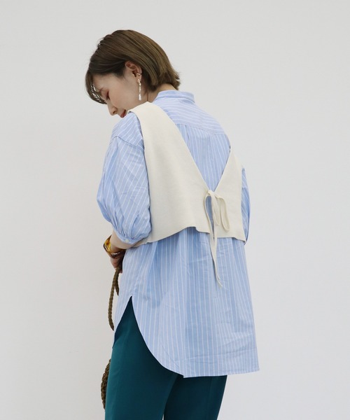 ☆美品☆AMERI チルデンニットベスト&シャツ2点セット UNISEX】チルデンニット ベスト（ベスト）｜J.PRESS YORK STREET