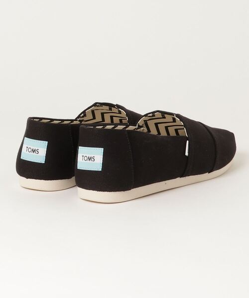 TOMS（トムス）の「TOMS/トムス　ALPARGATA/アルパルガータ（スリッポン・メンズ・ブラック・28cm/26.5cm/27.5cm/27cm/26cm）」の2枚目の写真