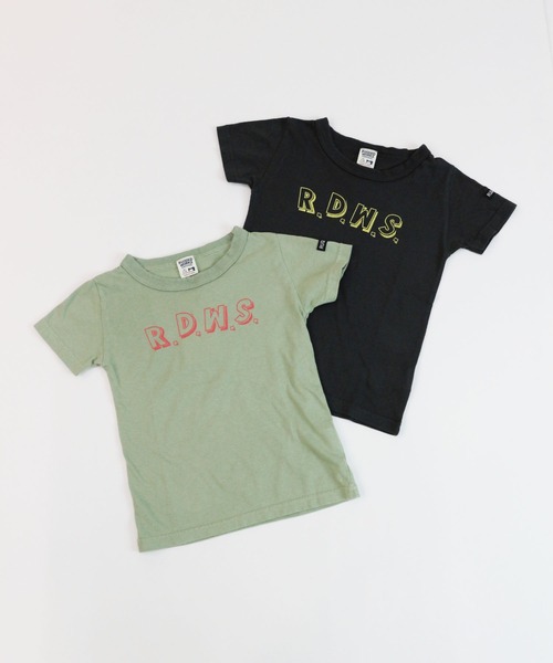 RUGGEDWORKS(ラゲッドワークス)の「《made in Japan》 RUGGEDWORKSロゴ半袖TEE(Tシャツ/カットソー・キッズ・ライトグリーン/チャコール・150/140/130/110/90/100/120)」の4枚目の写真