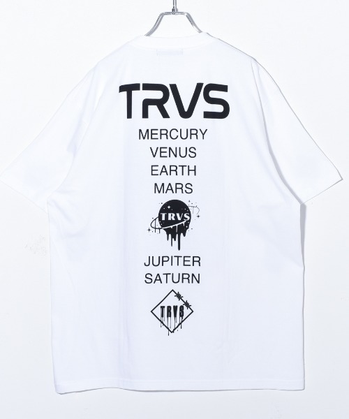 TRAVAS TOKYO（トラバス トウキョウ）の「『TRAVAS TOKYO/トラバス トーキョー』Spacesuit Bear BIG Tee/宇宙服くまプリント 半袖Tシャツ（Tシャツ/カットソー・レディース・ホワイト/ブラック・FREE）」の12枚目の写真
