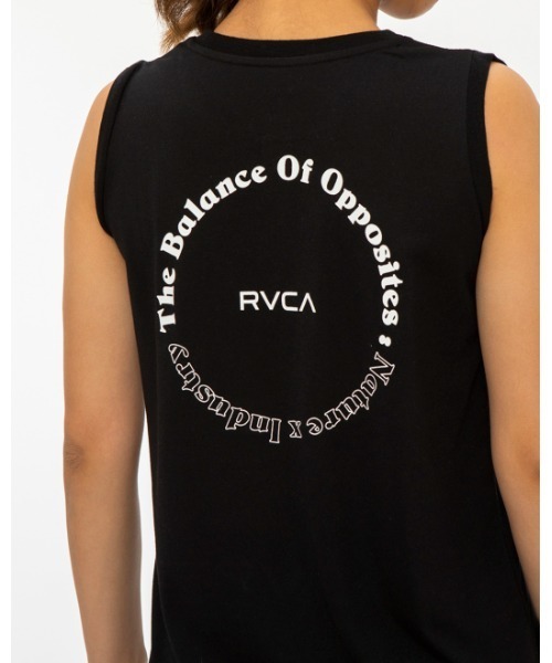 「新品未使用 」 RVCA/ルーカ M レディース タンクトップ ラッシュガード RVCA ラッシュガード レディース MINI UTILITY TANKTOP サーフ