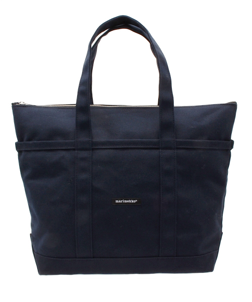 marimekko（マリメッコ）の「marimekko / mini matkuriトートバッグ（トートバッグ・レディース・ブラック/ブルー系その他/レッド・ONE SIZE）」の3枚目の写真