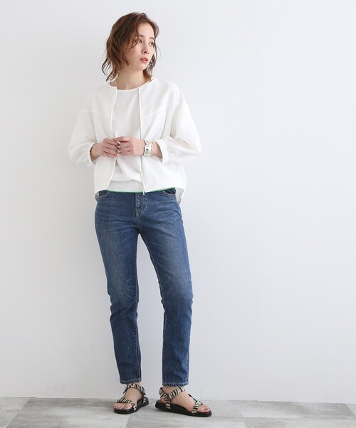 INDIVI（インディヴィ）の「◇ボリュームスリーブブラウスライク