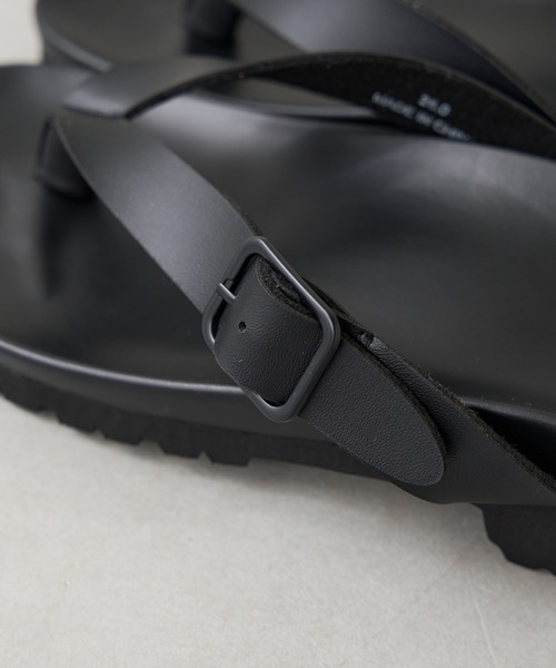 CASE×Tomo & Co/サンダル/BLK TABINARE SANDAL Tomo & Co（トモアンドシーオー）の「【Tomo&Co × CASE / トモアンド