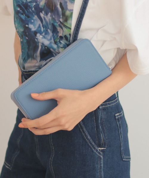 DONOBAN(ドノバン)の「コインスルー財布(財布・レディース・ブラック/ダークブラウン/ライトグレー/ライトイエロー/キャメル/グレー系その他/モスグリーン/ピンク/ローズ/オレンジ/ベージュ/ブルー/ピンク系その他/ブルー系その他/マスタード・-)」の7枚目の写真