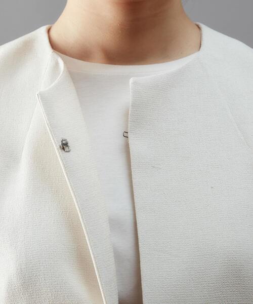 Tiara（ティアラ）の「ノーカラーベスト（ベスト・レディース・アイボリー/ブラック・FREE）」の9枚目の写真