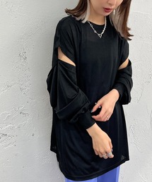 apres jour mignon | 2WAYスリーブトップス【ZOZOTOWN限定アイテム】(Tシャツ/カットソー)