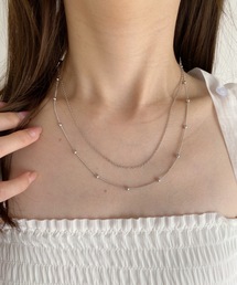 CLEA | 二連チェーンネックレス(ネックレス)