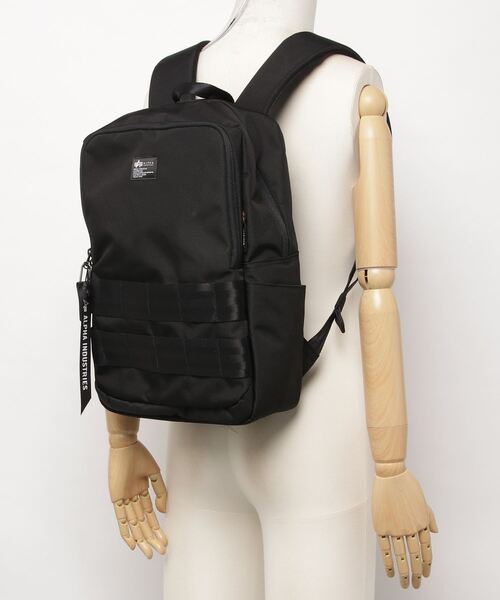 ※ALPHA（アルファ）の「コーデュラバリスティック BIZ ボックスリュック（バックパック/リュック・メンズ・ブラック・FREE）」の5枚目の写真