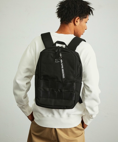 ※ALPHA（アルファ）の「コーデュラバリスティック BIZ ボックスリュック（バックパック/リュック・メンズ・ブラック・FREE）」の6枚目の写真