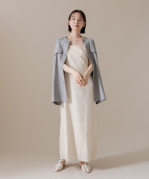 mline（エムライン）の「[mline] セットUPシャツジャケット（シャツ/ブラウス・レディース・グレー/グリーン/オリーブ・FREE）」の17枚目の写真