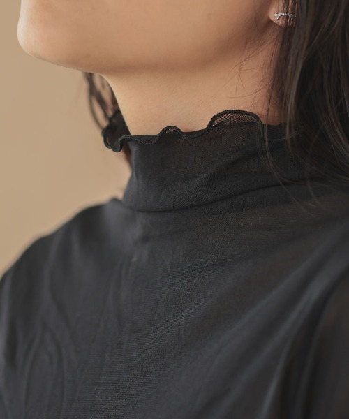 DONOBAN（ドノバン）の「ハイネックメロウシアートップス（その他トップス・レディース・ブラック/レッド/ピンク/ライム/ブルー/グリーン/アイボリー・F）」の18枚目の写真