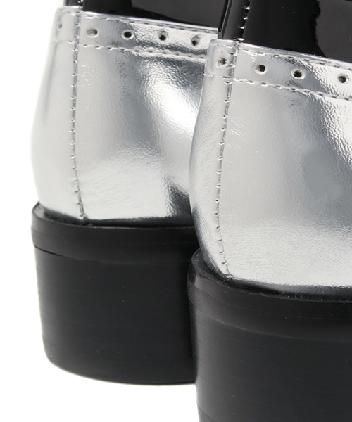 Jeffrey Campbell（ジェフリーキャンベル）の「カラーコンビオペラシューズ（その他シューズ・レディース・ホワイト×シルバー/ブラック×シルバー・38/36/37/35）」の7枚目の写真