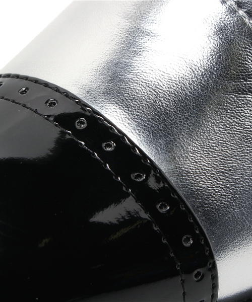 Jeffrey Campbell（ジェフリーキャンベル）の「カラーコンビオペラシューズ（その他シューズ・レディース・ホワイト×シルバー/ブラック×シルバー・38/36/37/35）」の8枚目の写真