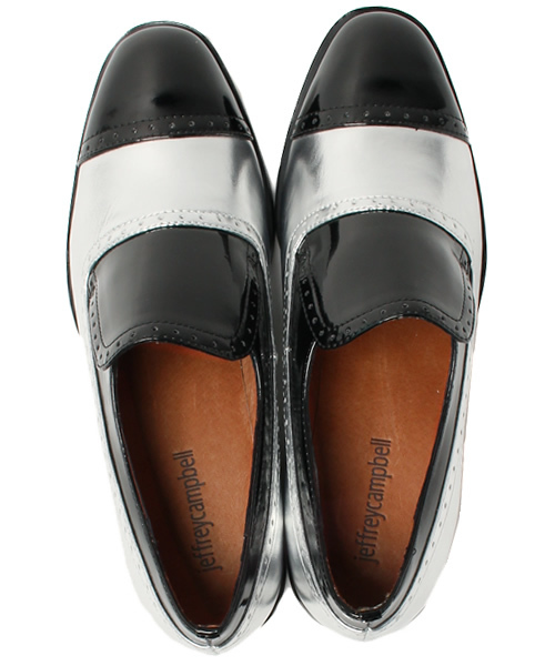Jeffrey Campbell（ジェフリーキャンベル）の「カラーコンビオペラシューズ（その他シューズ・レディース・ホワイト×シルバー/ブラック×シルバー・38/36/37/35）」の9枚目の写真