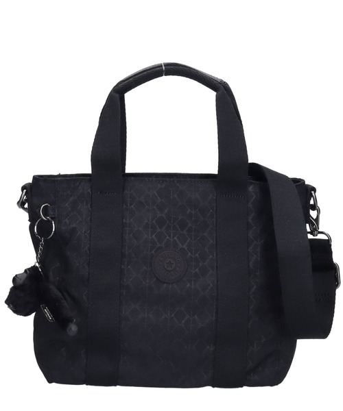 kipling（キプリング）の「【kipling】キプリング　Basic　ASSENI MINI　2WAYハンドバッグ（ハンドバッグ・レディース・ブラック/ネイビー/ブラック系その他/ブルー系その他・FREE）」の2枚目の写真