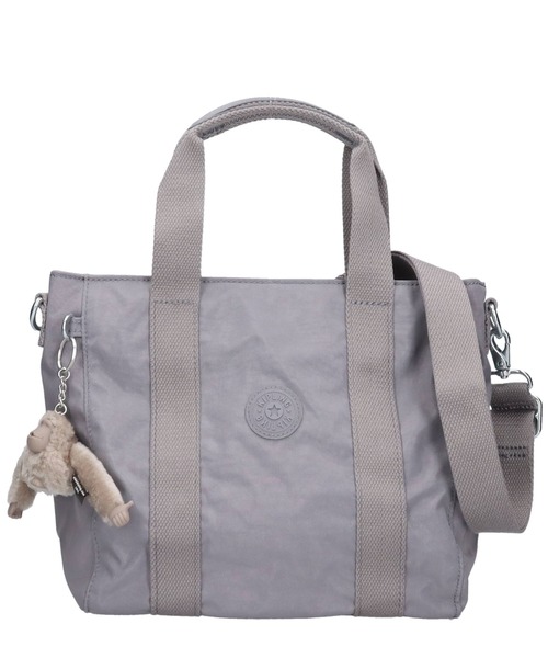 kipling（キプリング）の「【kipling】キプリング　Basic　ASSENI MINI　2WAYハンドバッグ（ハンドバッグ・レディース・ブラック/ネイビー/ブラック系その他/ブルー系その他/グレー・FREE）」の3枚目の写真