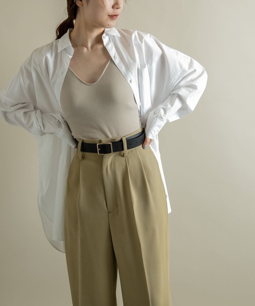 SMELLY(スメリー)の「メタルスクエアベルト(ベルト・レディース・アイボリー/ブラウン/ブラック・-)」の6枚目の写真