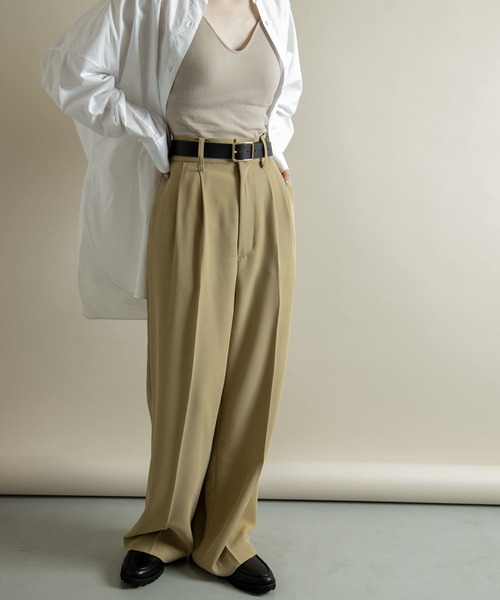 SMELLY(スメリー)の「メタルスクエアベルト(ベルト・レディース・アイボリー/ブラウン/ブラック・-)」の8枚目の写真