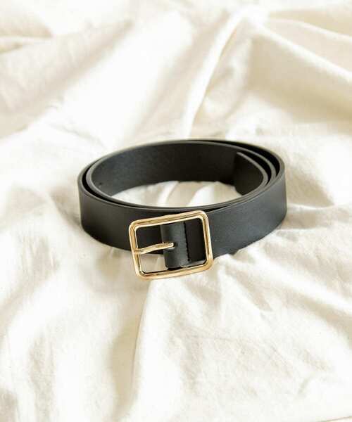 SMELLY(スメリー)の「メタルスクエアベルト(ベルト・レディース・アイボリー/ブラウン/ブラック・-)」の9枚目の写真