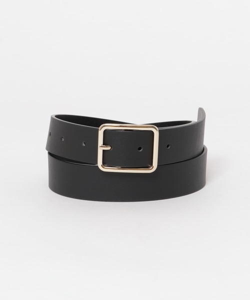 SMELLY(スメリー)の「メタルスクエアベルト(ベルト・レディース・アイボリー/ブラウン/ブラック・-)」の19枚目の写真