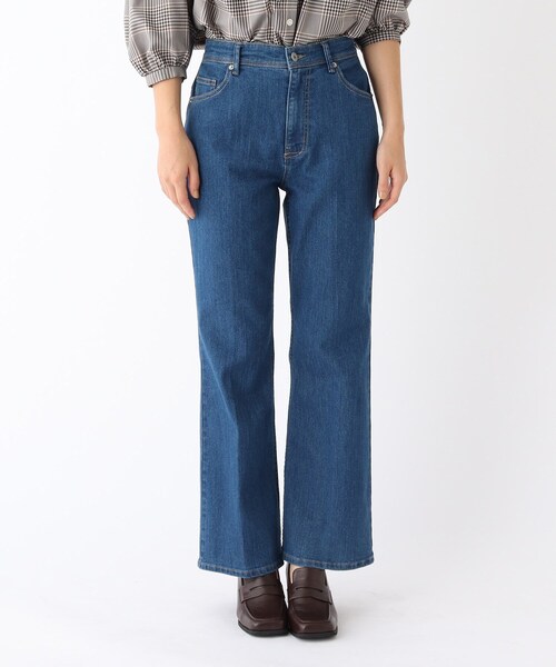 OPAQUE.CLIP（オペークドットクリップ）の「◆【C】ストレッチデニム　レースアップ【WEB限定サイズ】（その他パンツ・レディース・ブルー/ダークネイビー・38/40/36）」の20枚目の写真