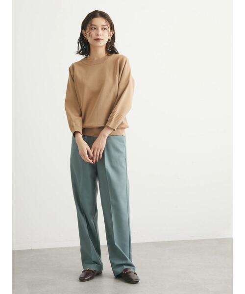 KBF（ケイビーエフ）の「KBF カラースラックスパンツ（その他パンツ・レディース・ブラウン/グリーン/ピンク・FREE）」の13枚目の写真