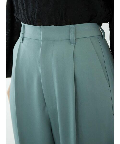 KBF（ケイビーエフ）の「KBF カラースラックスパンツ（その他パンツ・レディース・ブラウン/グリーン/ピンク・FREE）」の4枚目の写真