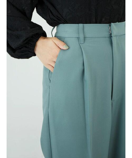 KBF（ケイビーエフ）の「KBF カラースラックスパンツ（その他パンツ・レディース・ブラウン/グリーン/ピンク・FREE）」の5枚目の写真