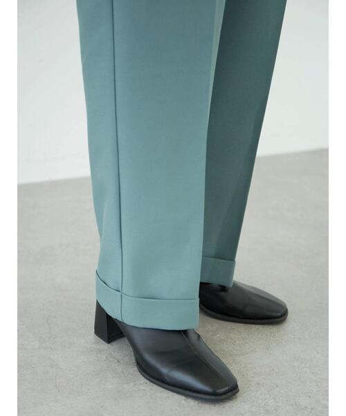 KBF（ケイビーエフ）の「KBF カラースラックスパンツ（その他パンツ・レディース・ブラウン/グリーン/ピンク・FREE）」の7枚目の写真