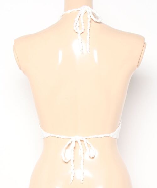 Tropical Beach（トロピカルビーチ）の「レディースクロシェ（水着・レディース・ホワイト・9号）」の3枚目の写真