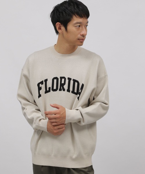 LAKOLE（ラコレ）の「スポンディッシュロゴニット / 294398（ニット/セーター・メンズ・アイボリー/ブラック/グリーン/ネイビー/グレー/ナチュラル・MEDIUM/LARGE/X-LARGE）」の12枚目の写真