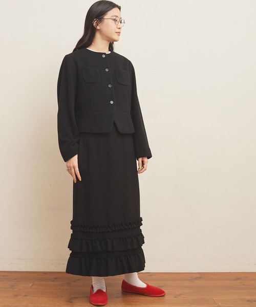 fig London（フィグロンドン）の「Flat Aerialpile frill SK