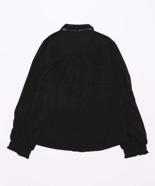 axes femme（アクシーズファム）の「襟付ブラウス（シャツ/ブラウス・レディース・ホワイト/ブラック/ブラウン・MEDIUM/LARGE）」の6枚目の写真