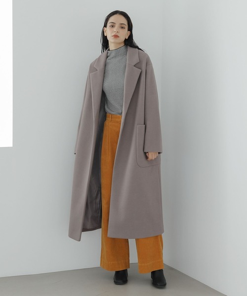 LAKOLE（ラコレ）の「ウーリーテックオーバーサイズコート