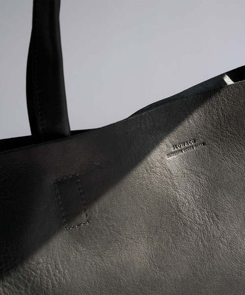 SLOW（スロウ）の「SLOW bono -new tote bag-（トートバッグ・メンズ・ブラック・FREE）」の6枚目の写真