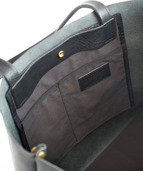 SLOW（スロウ）の「SLOW bono -new tote bag-（トートバッグ・メンズ・ブラック・FREE）」の2枚目の写真