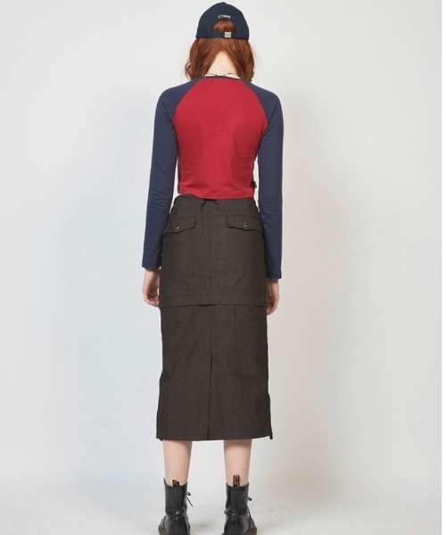 CRANK（クランク）の「【CRANK/クランク】PRINTED RAGLAN TOP