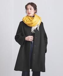 UNITED ARROWS | Aライン ミドルコート(ノーカラーコート)