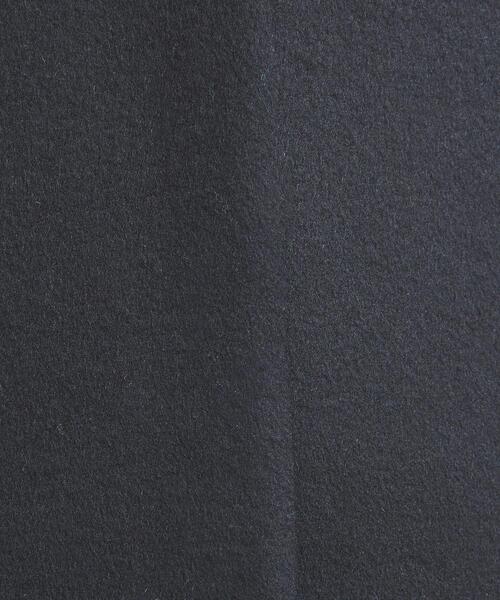 UNITED ARROWS(ユナイテッドアローズ)の「Aライン ミドルコート(ノーカラーコート・レディース・ケリー/ブラック/オフホワイト・38/36/34)」の9枚目の写真