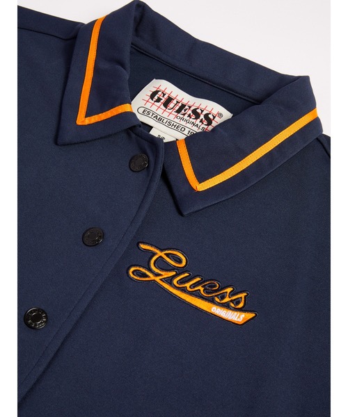 Guess(ゲス)の「GUESS Originals Track Shirt(シャツ/ブラウス・レディース・ネイビー・X-SMALL/SMALL/MEDIUM)」の7枚目の写真