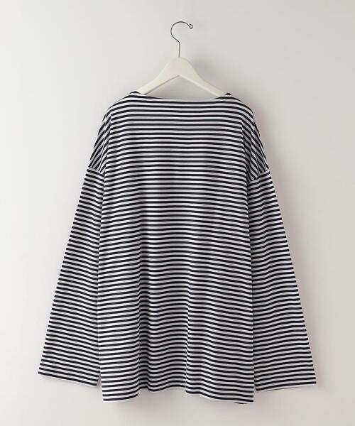 Steven Alan×Sunspel oversized border Tee Steven Alan（スティーブンアラン）の「＜SUNSPEL × Steven Alan