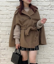 one after another NICE CLAUP | トレンドのスタイリング。マルチWAYポンチョコート(ポンチョ)