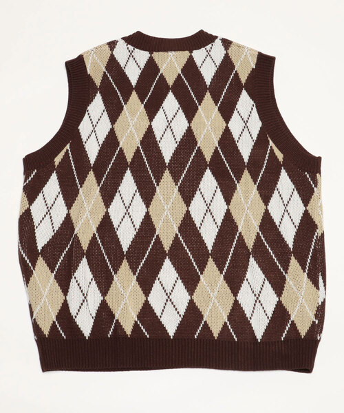 CORPUS TOKYO（コーパス トーキョー）の「柄Vネックニットベスト（ベスト・メンズ・A/B/C/D・1/2/3）」の17枚目の写真