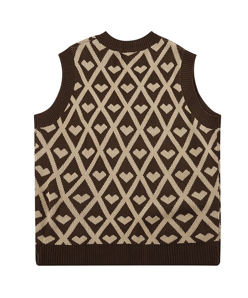 CORPUS TOKYO（コーパス トーキョー）の「柄Vネックニットベスト（ベスト・メンズ・A/B/C/D・1/2/3）」の13枚目の写真