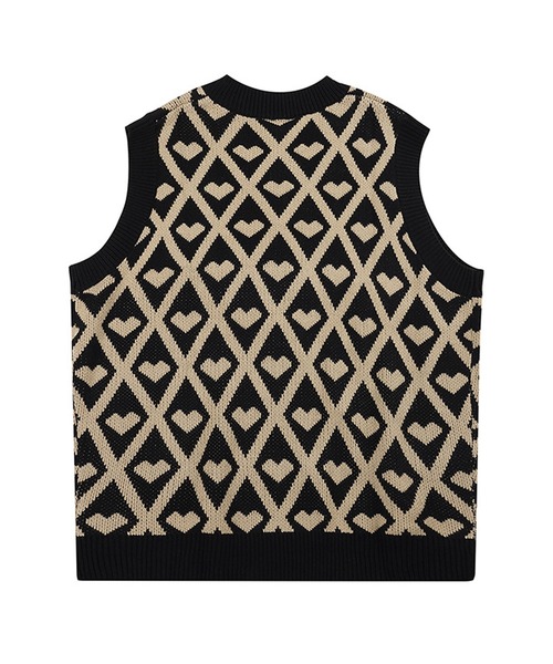 CORPUS TOKYO（コーパス トーキョー）の「柄Vネックニットベスト（ベスト・メンズ・A/B/C/D・1/2/3）」の11枚目の写真