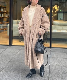 レディースのチェスターコート ベージュ系 ボア ファッション通販 Zozotown
