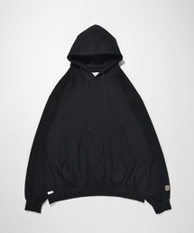 ロゴ ワンポイント オーバーサイズ ビッグ フーディ スウェット(ユニセックス)S-LOGO PATCH HOODIE BIC SWEAT